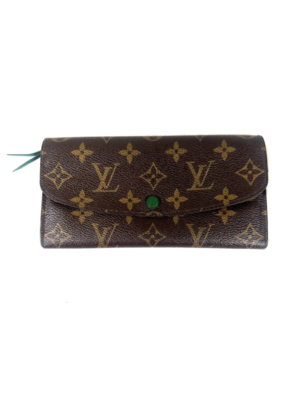 Louis Vuitton Portefeuil Emily Green Monogram Long Wallet